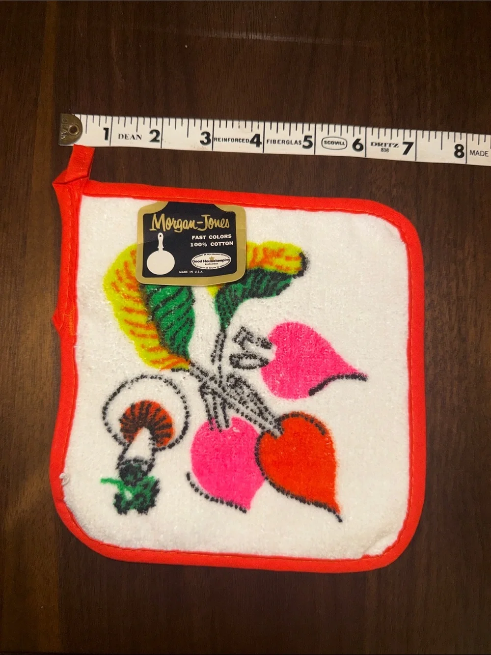 Vintage Morgan-Jones potholders NWT